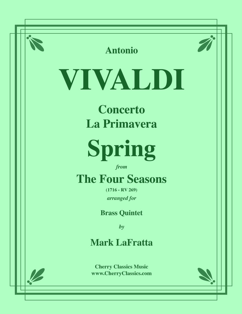 Vivaldi - "Spring" from the Four Seasons for Brass Quintet