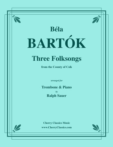 Bartok - Three Folksongs for Horn and Piano