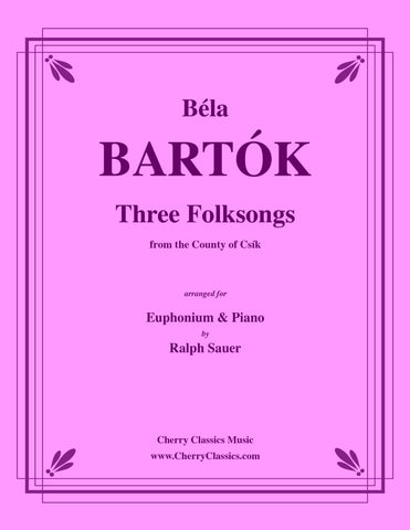 Bartok - Romanian Christmas Songs for Euphonium and Piano