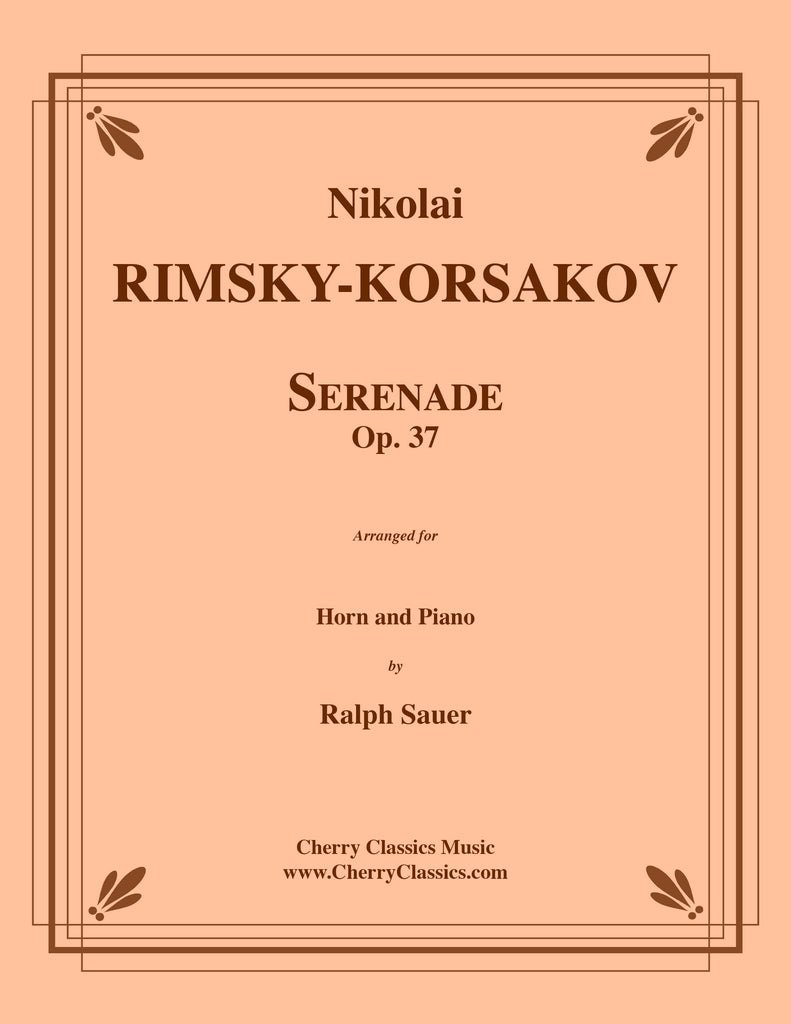RimskyKorsakov - Serenade, Op. 37 for Horn and Piano