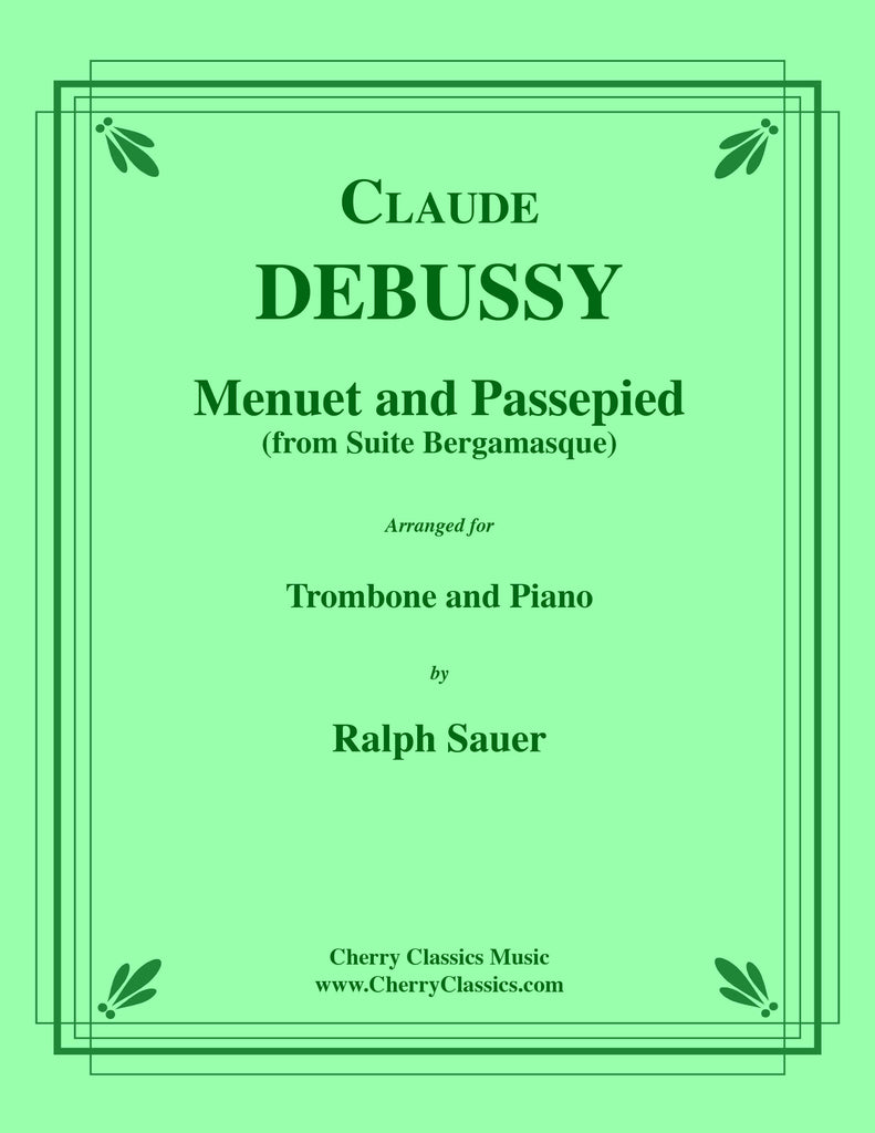 Debussy - Menuet and Passepied for Trombone and Piano