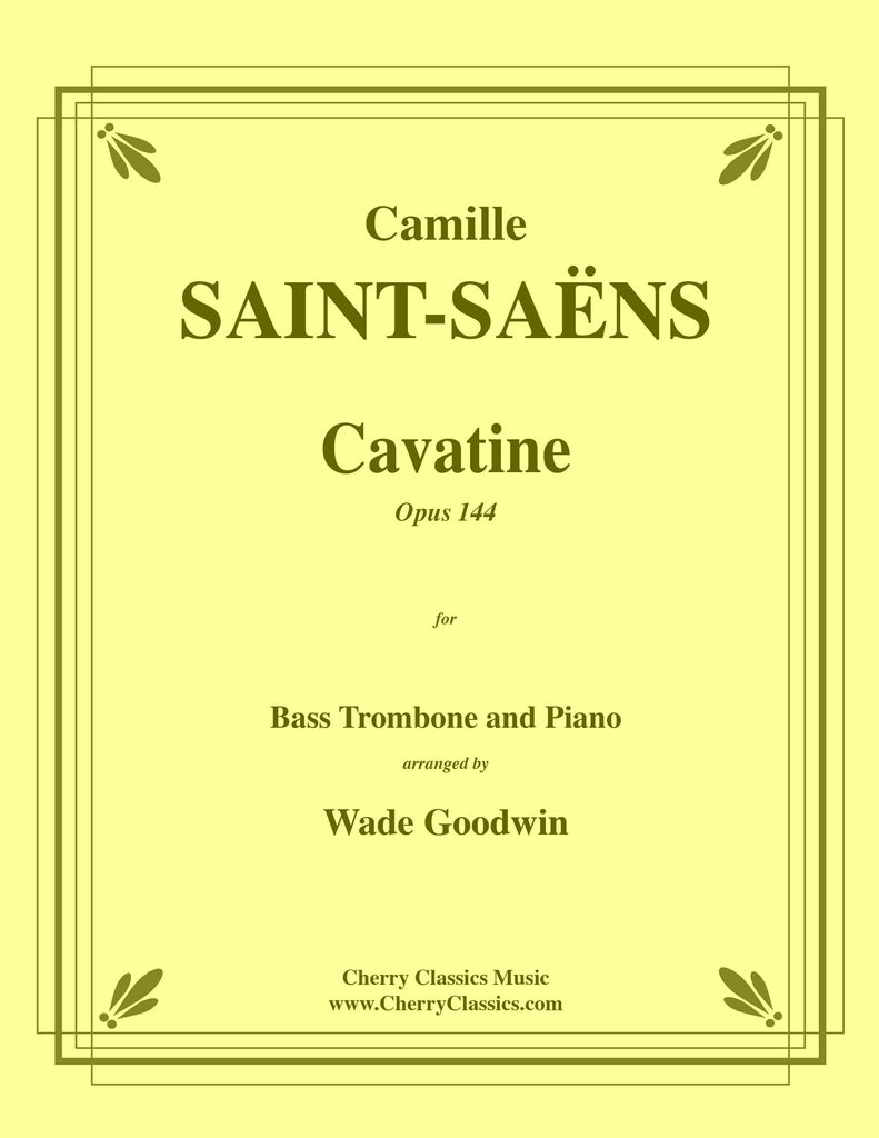 Saint-Saens - Cavatine for Bass Trombone and Piano