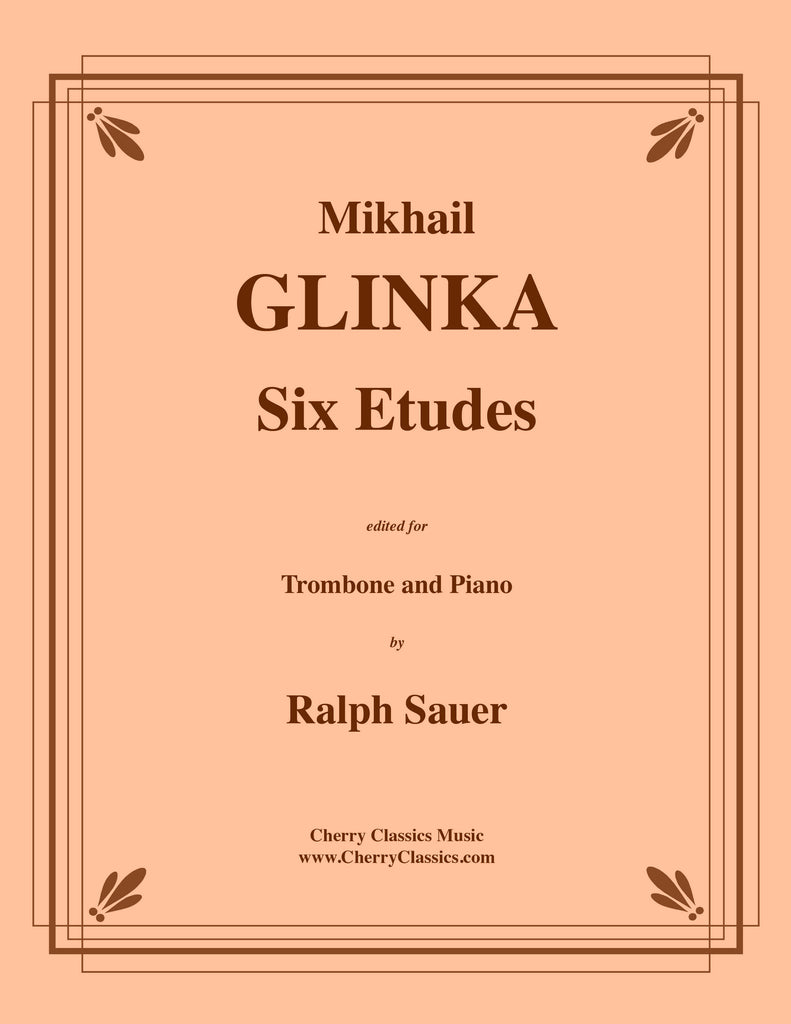 Glinka - Six Etudes for Trombone and Piano