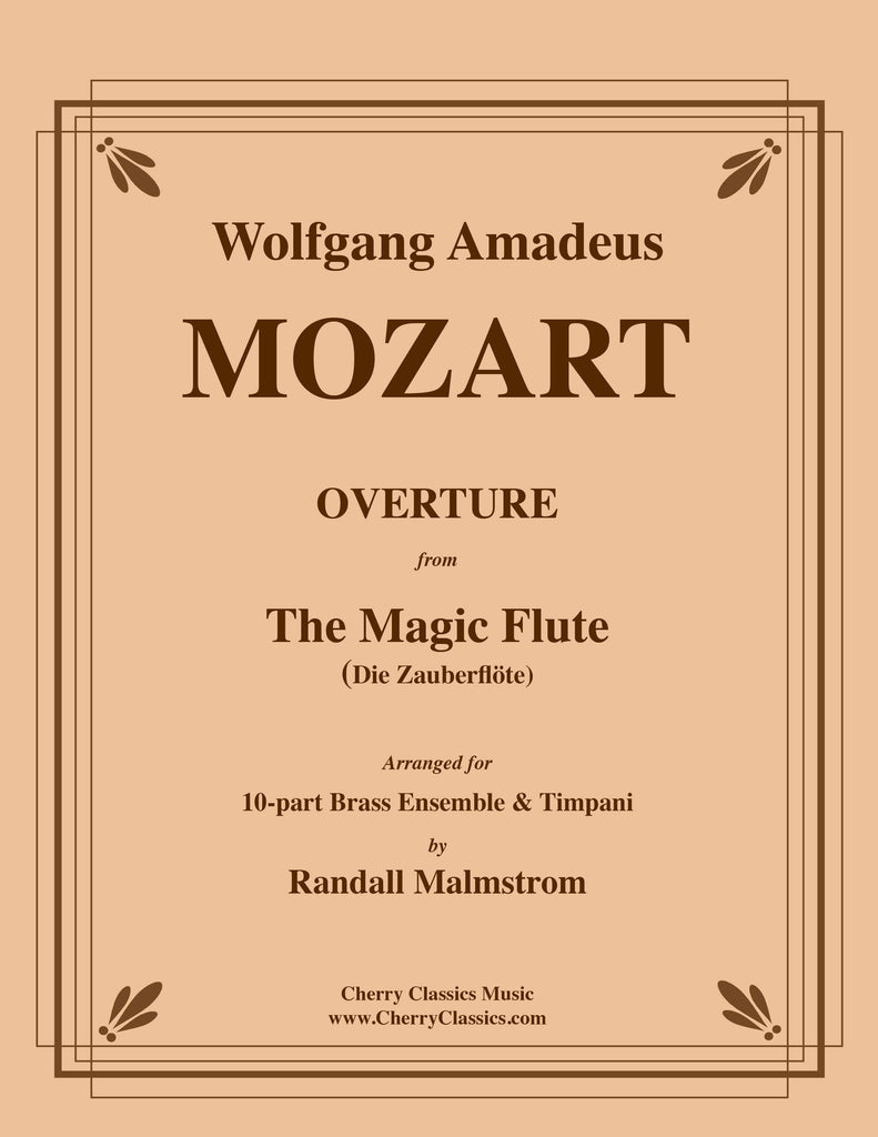 Mozart - Overture from the Magic Flute for 10-part Brass Ensemble and Timpani