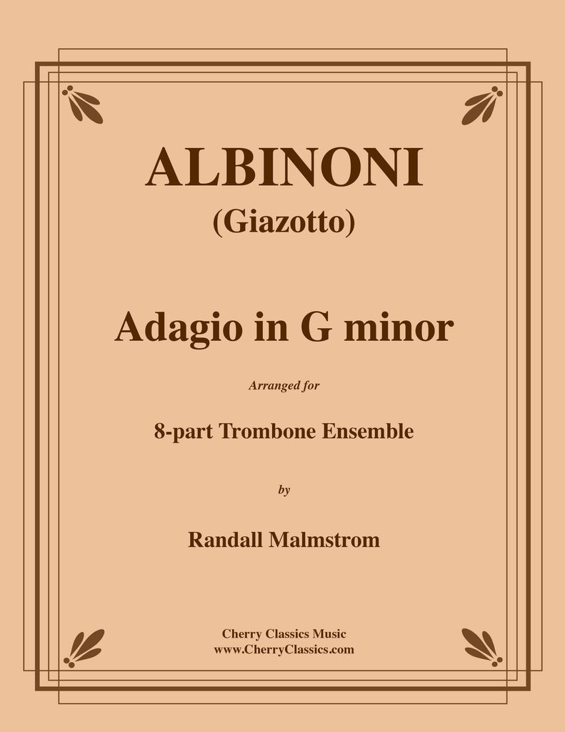 Albinoni - Adagio in G minor for 8-part Trombone Ensemble