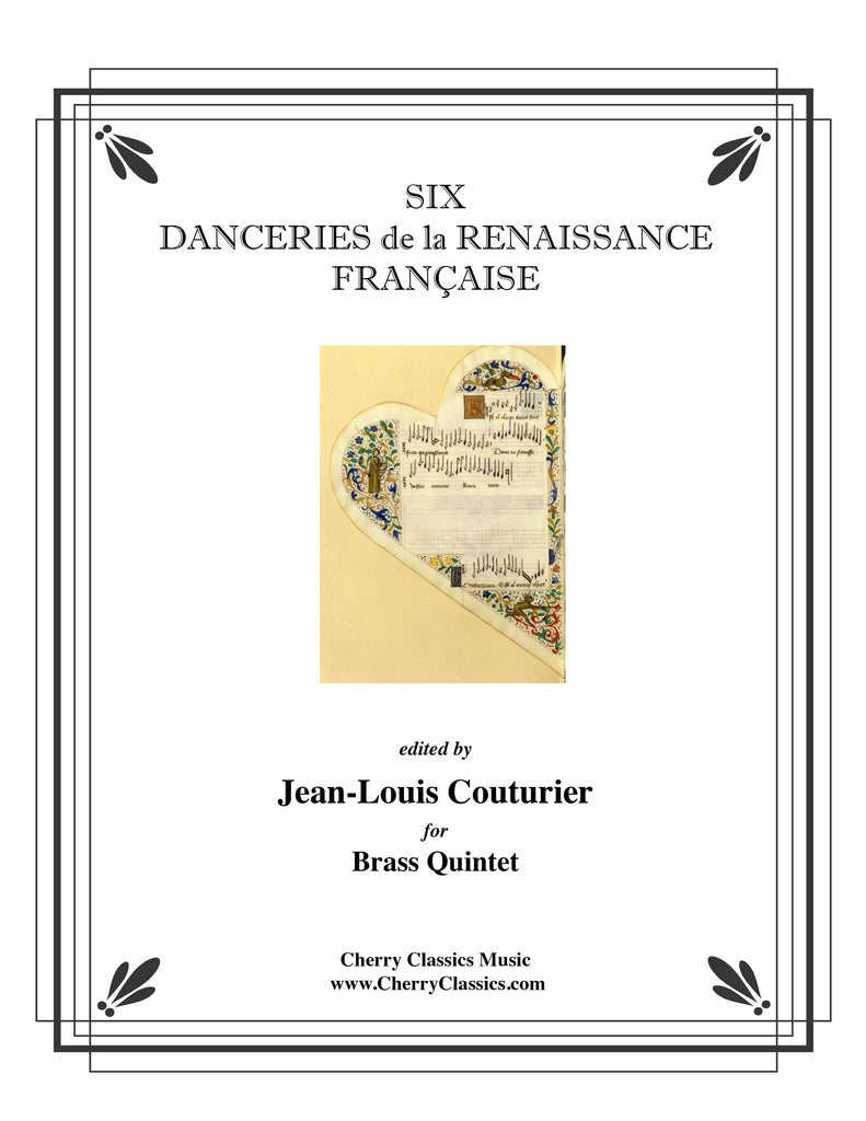 Various - Six Danceries de la Renaissance Française for Brass Quintet