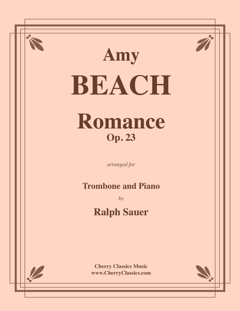 Beach - Romance for Trombone and Piano