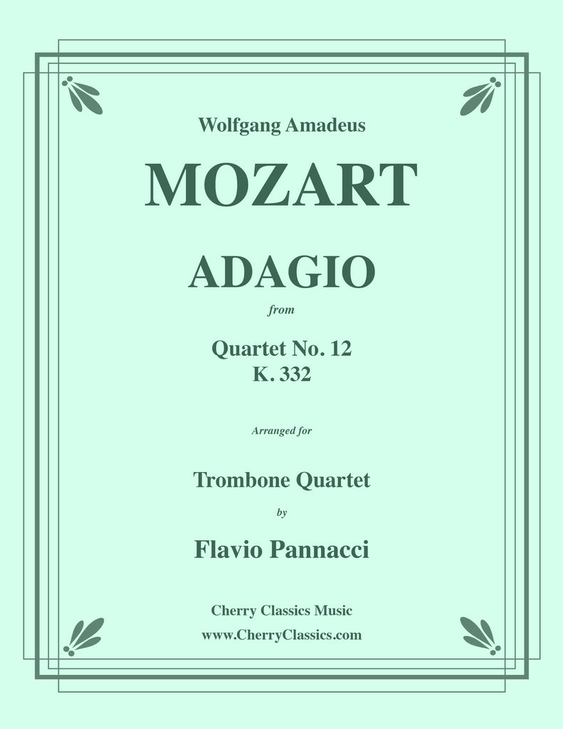 Mozart - Adagio from Sonata No. 12 for Trombone Quartet