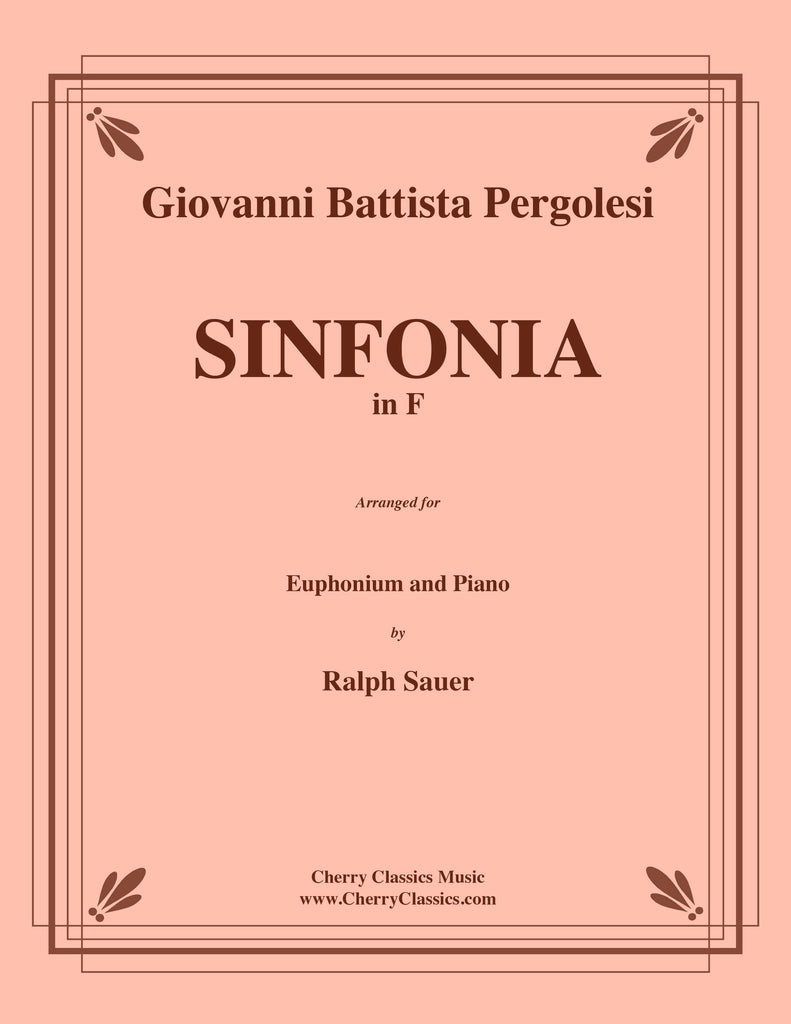 Pergolesi - Sinfonia in F for Euphonium & Piano