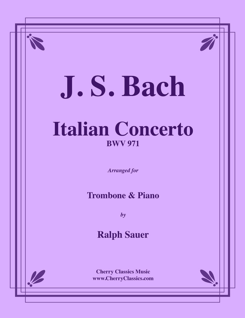 Bach - Italian Concerto for Trombone & Piano