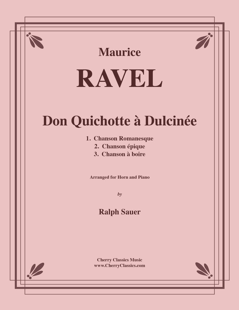 Ravel - Don Quichotte à Dulcinée for Horn and Piano