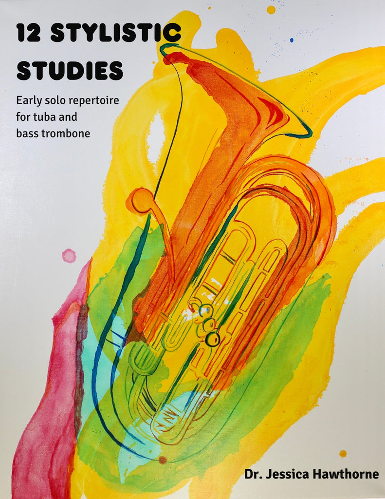 Hawthorne - 12 Stylistic Studies for Tuba or Bass Trombone, Volume 1