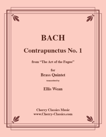 Bach - Contrapunctus VI BWV 1080 from the Art of Fugue for Brass Quintet