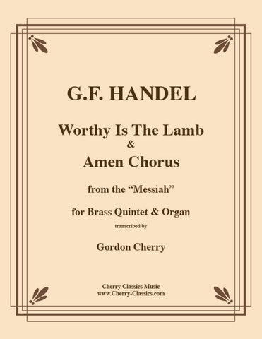 Handel - Thou Art the King of Glory for Trumpet, Basso and Piano