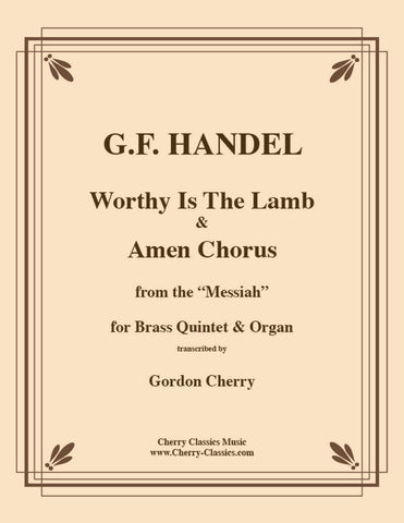 Handel - Trumpet Shall Sound - From the Messiah in the key of D for Brass Quintet