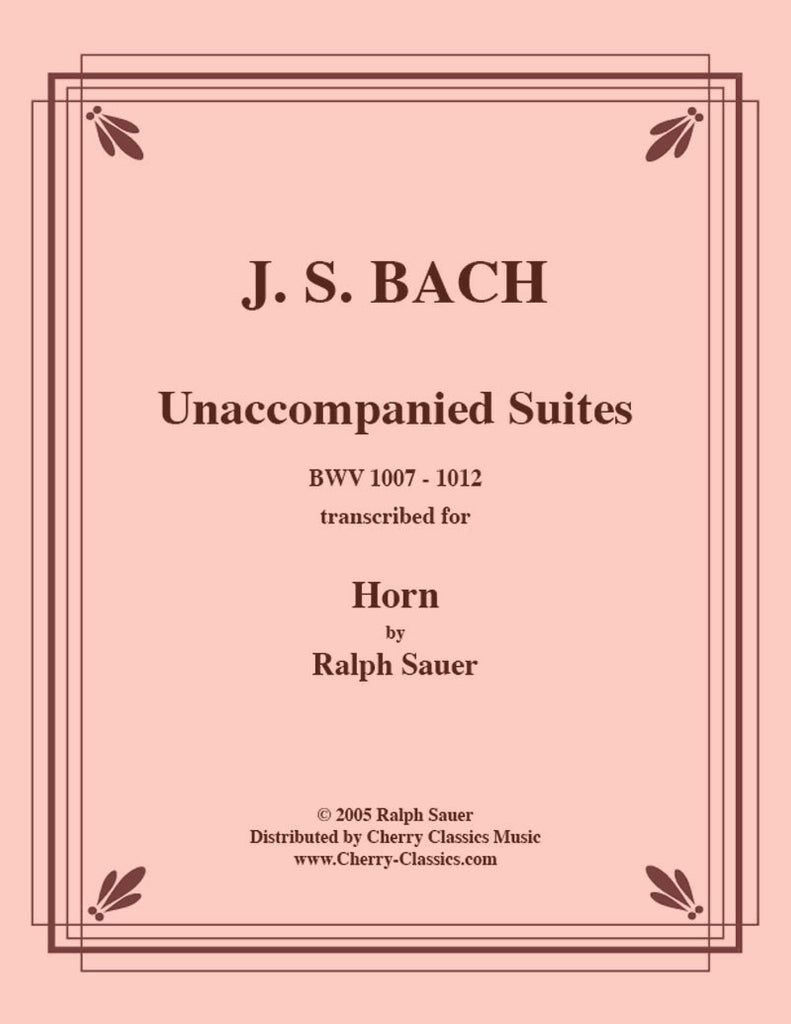 Bach - Unaccompanied Suites for Horn - Cherry Classics Music