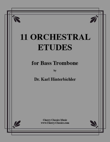 Hinterbichler - 11 Orchestral Etudes for Tenor Trombone