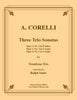 Corelli - Three Trio Sonatas for Trombone Trio - Cherry Classics Music