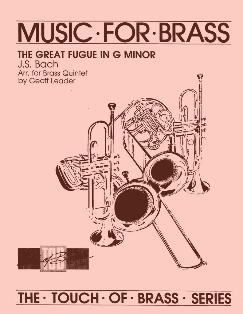 Bach - The Great Fugue in G Minor For Brass Quintet - Cherry Classics Music