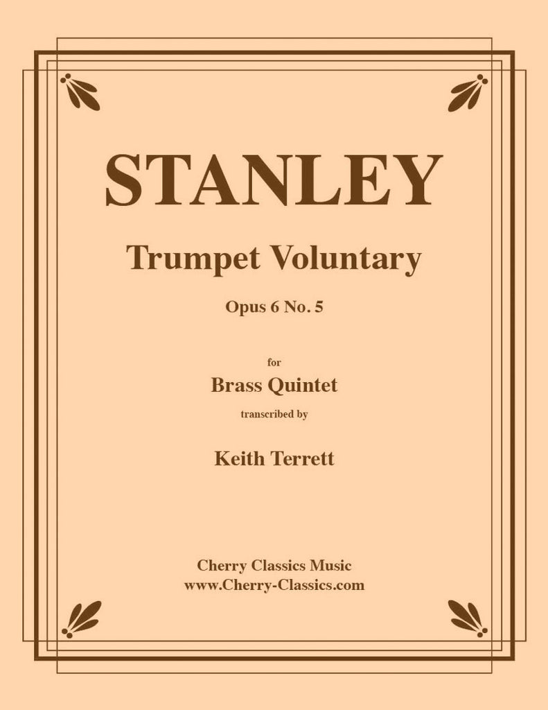 Stanley - Trumpet Voluntary for Brass Quintet - Cherry Classics Music