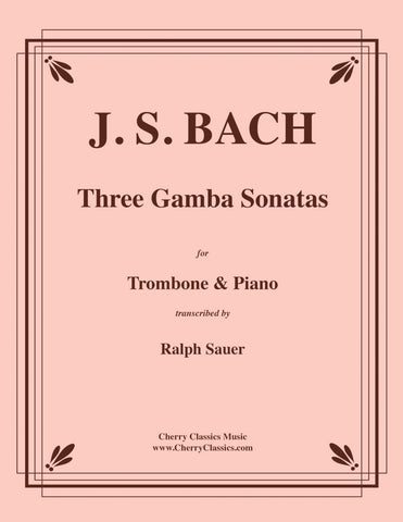 Bach - Largo from Concerto BWV 1043 for Two Trombones and Piano