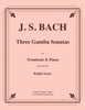 Bach - Three Gamba Sonatas for Trombone & Piano - Cherry Classics Music