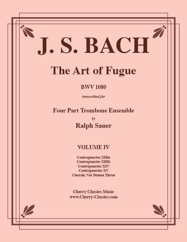 Bach - Fantasia & Fugue in C minor, BWV 537 for Eight-Part Trombone Choir
