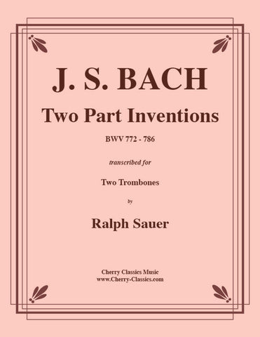 Bach - Concerto for 2 Tenor Trombones and Piano From the Concerto for 2 Violins. 1st Movement