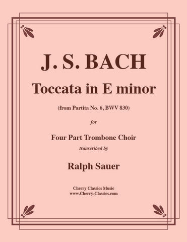 Bach - Art of Fugue, BWV 1080 Volume 4 for Four Part Trombone Ensemble