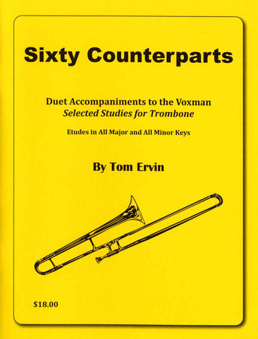 Concone - Sixteen Duets from selected Vocalises for Trombone or Euphonium, Volume 2 adapted by Ran Whitley