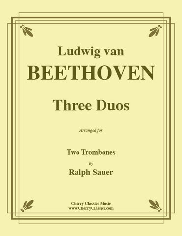 Bach - Concerto for 2 Tenor Trombones and Piano From the Concerto for 2 Violins. 1st Movement