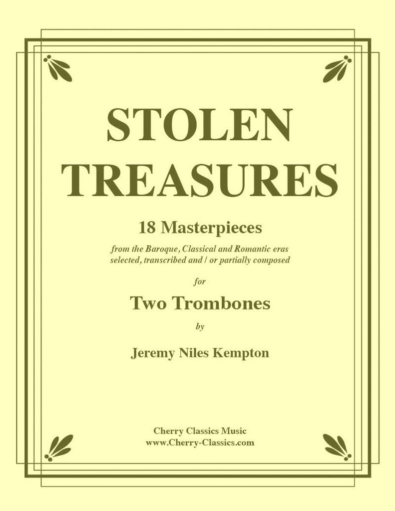 Kempton - Stolen Treasures for two Trombones - Cherry Classics Music