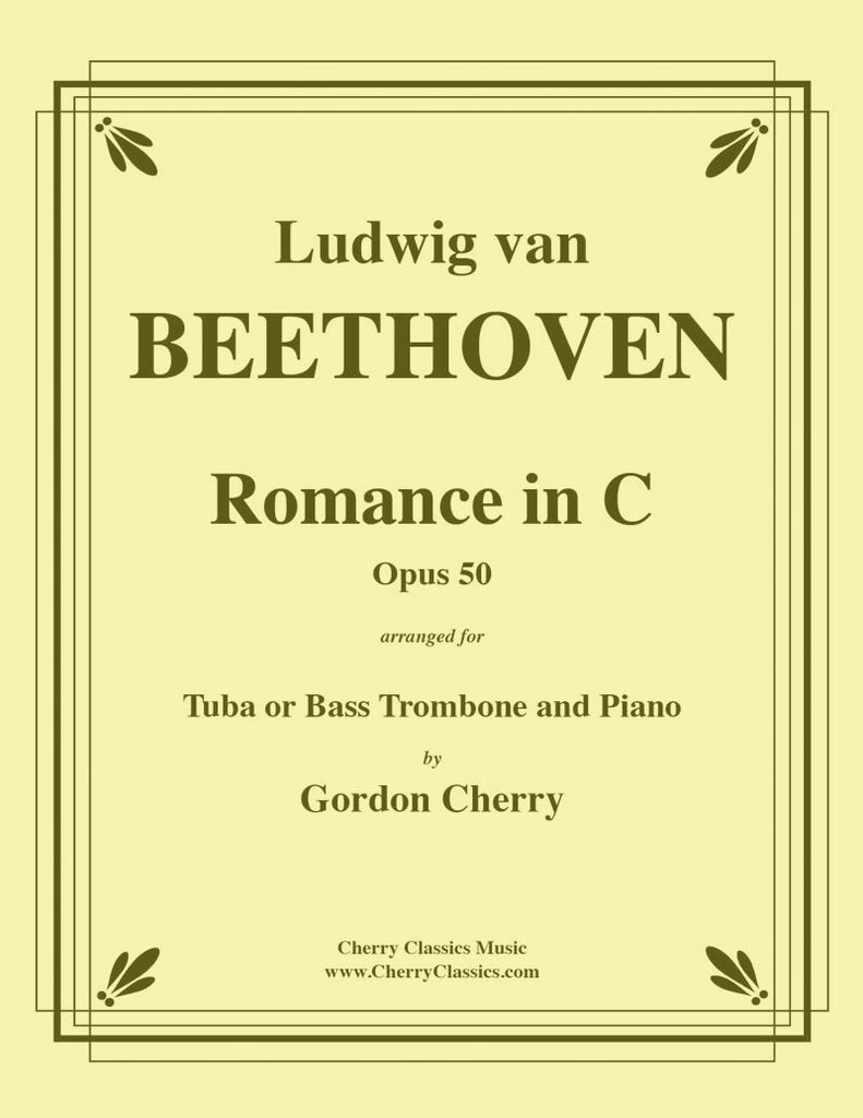 Beethoven - Romance No. 2 in C, Opus 50 for Tuba or Bass Trombone and Piano - Cherry Classics Music