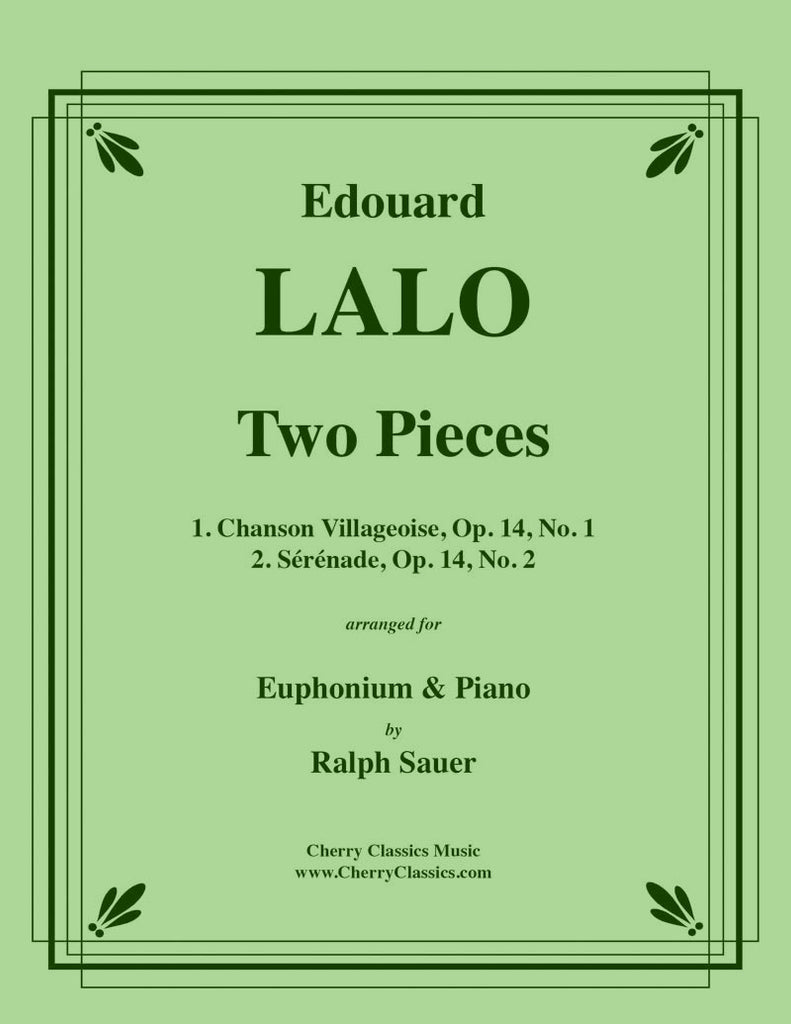Lalo - Two Pieces for Euphonium and Piano - Cherry Classics Music
