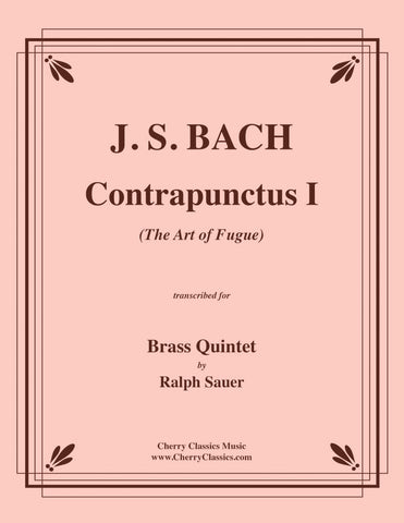 Bach - Contrapunctus X from The Art of Fugue for Brass Quintet