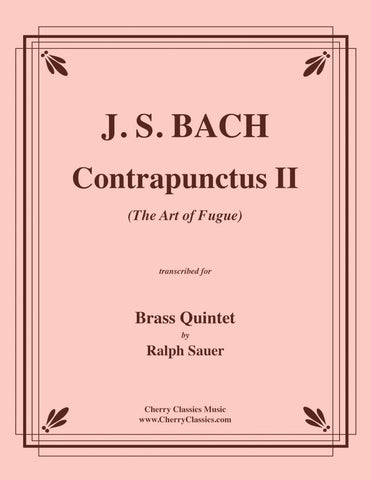 Bach - Contrapunctus XII from The Art of Fugue for Brass Quintet