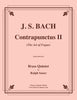 Bach - Contrapunctus II from “The Art of Fugue” for Brass Quintet - Cherry Classics Music