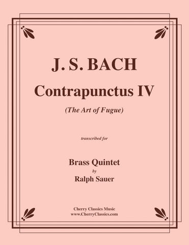 Bach - Contrapunctus XI from The Art of Fugue for Brass Quintet