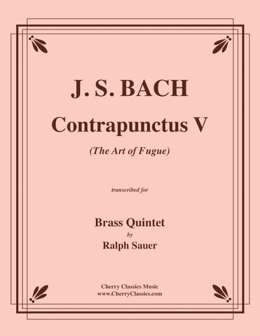 Bach - Contrapunctus IX from “The Art of Fugue” for Brass Quintet