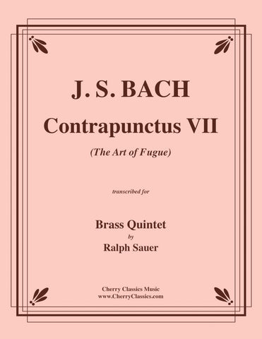Bach - Contrapunctus XV from The Art of Fugue for Brass Quintet