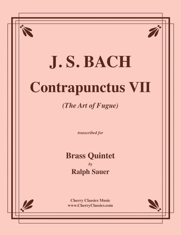 Bach - Contrapunctus XII from The Art of Fugue for Brass Quintet