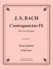 Bach - Contrapunctus IX from “The Art of Fugue” for Brass Quintet - Cherry Classics Music