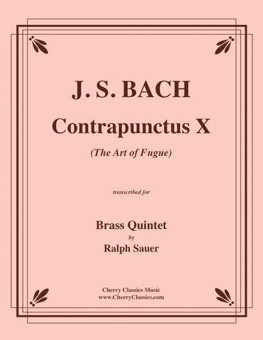 Bach - Contrapunctus XI from The Art of Fugue for Brass Quintet