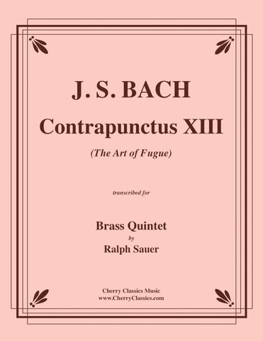Bach - Contrapunctus IX from “The Art of Fugue” for Brass Quintet