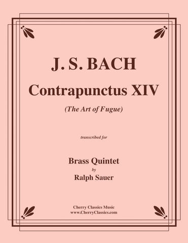 Bach - Contrapunctus No. 1 From the Art of the Fugue for Brass Quintet