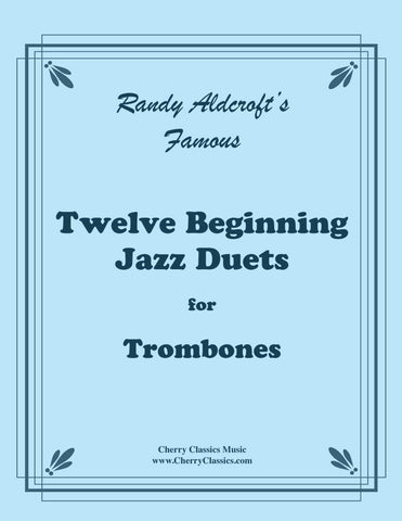 Aldcroft - Famous Jazz Duets for Trombones, Volume 2