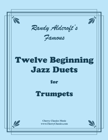Aldcroft - Twelve Jazz / Rock Duets for Trombones