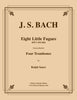 Bach - Eight Little Fugues for Four Trombones BWV 553-560 - Cherry Classics Music