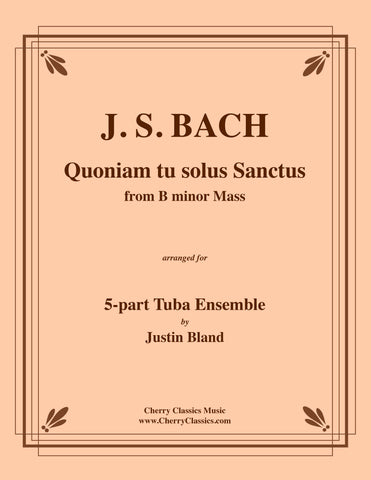 Bach - Chorale No. 64 from the Christmas Oratorio for 8-part Brass Ensemble & Chorus