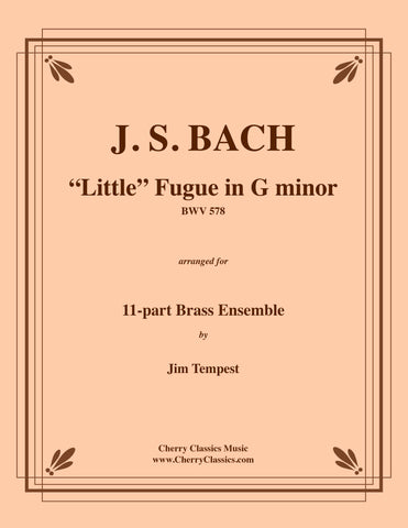 Bach - Adagio & Fugue BWV 564 for 8-part Trombone Ensemble